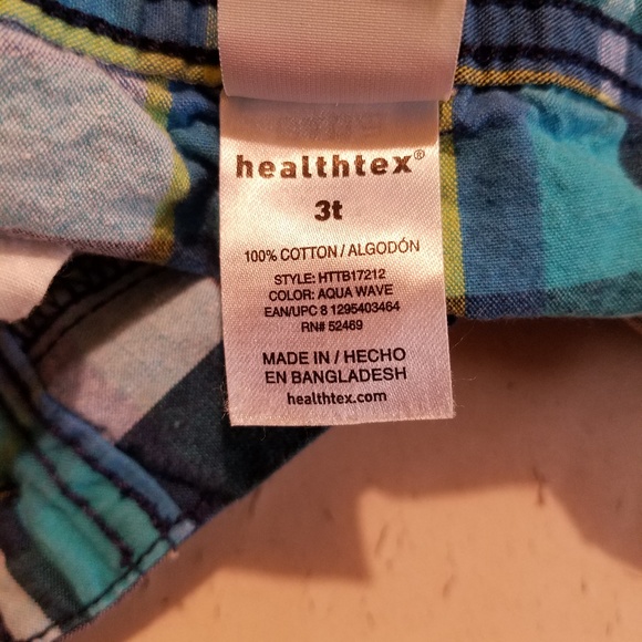 HealthTex Toddler’s Adjustable Waist Cargo Shorts, - Picture 4 of 8